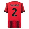 Officiële Voetbalshirt AC Milan Calabria 2 Thuis 2023-24 - Heren